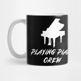 Piano Crew Awesome Tee: Tickling the Ivories with Humor! Mug